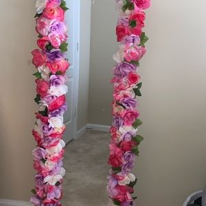 Long body flower Mirror